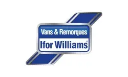 location et vente d'engins BTP. Logo Ifor Williams